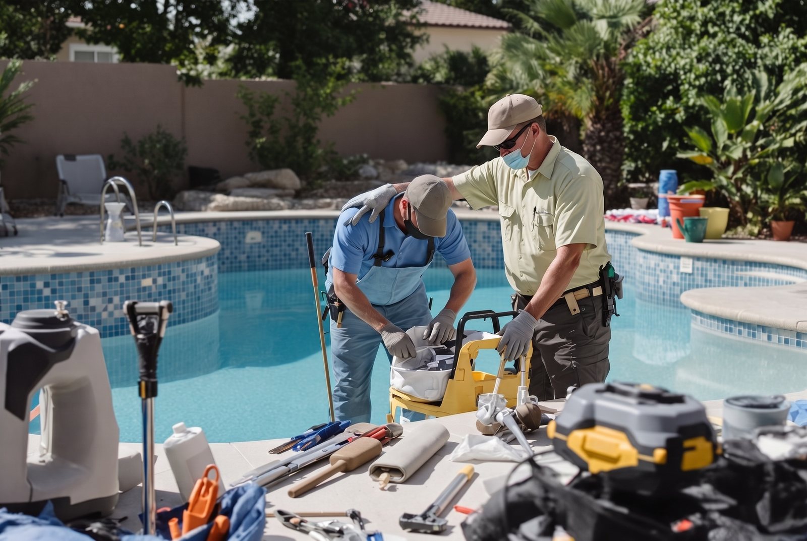 Cleaning up tools