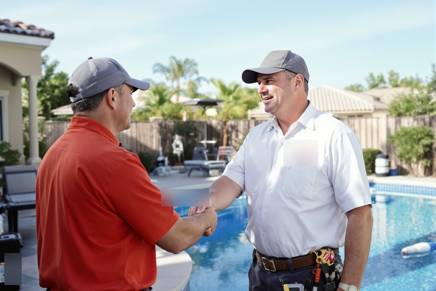 Walk-through with homeowner